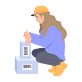 Receive and Attach Labels